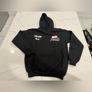 Civil Regime Marvel Spider-Man Black Graphic Hoodie